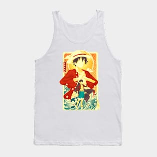 Great Wave Luffy Tank Top